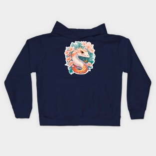 Snakes and Flowers Kids Hoodie